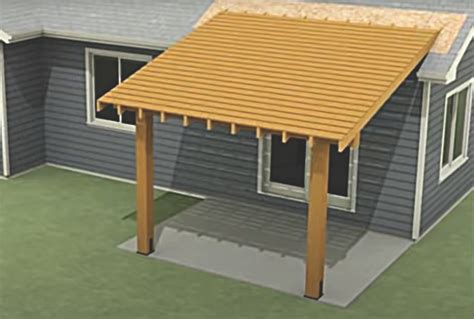 seal metal patio roof attaches to house|how to fasten patio roof.